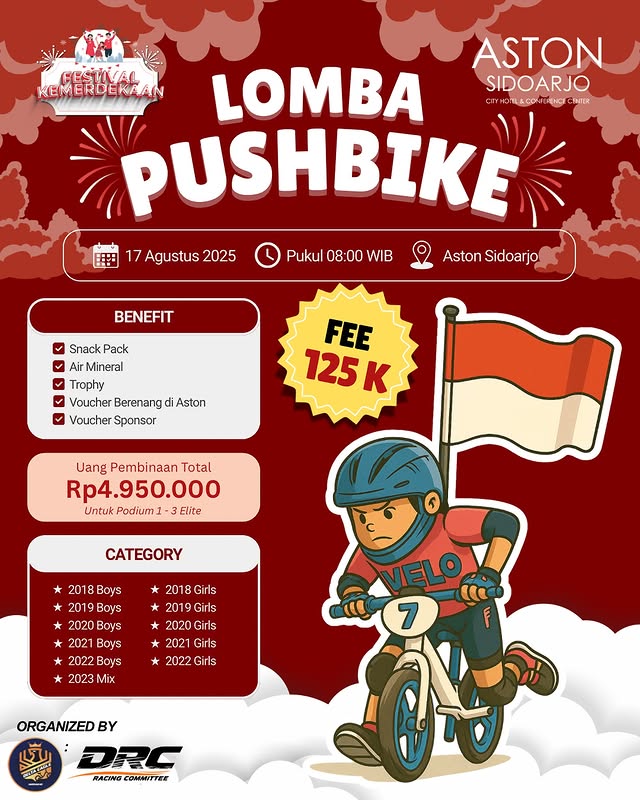 Aston Pushbike Competition